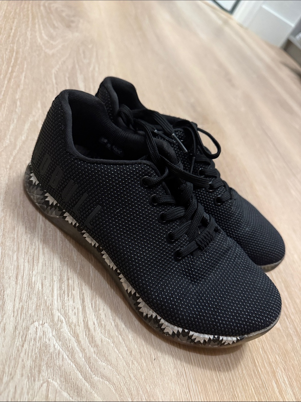 NOBULL Black Mesh Training Sneakers